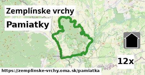 pamiatky v Zemplínske vrchy