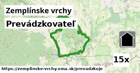 prevádzkovateľ v Zemplínske vrchy