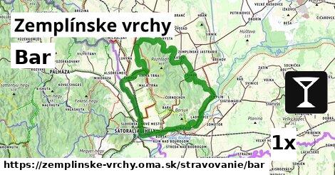 Bar, Zemplínske vrchy
