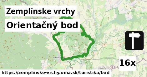 Orientačný bod, Zemplínske vrchy