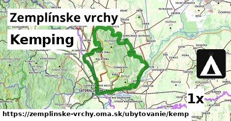 Kemping, Zemplínske vrchy