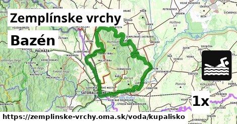 Bazén, Zemplínske vrchy