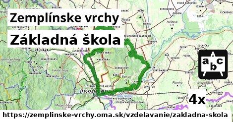 Základná škola, Zemplínske vrchy