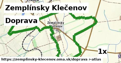 doprava v Zemplínsky Klečenov