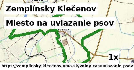 Miesto na uviazanie psov, Zemplínsky Klečenov