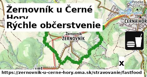 Všetky body v Žernovník u Černé Hory