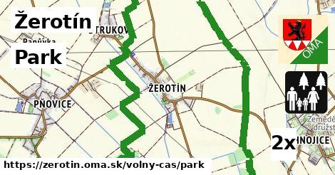 Park, Žerotín