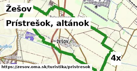 Prístrešok, altánok, Žešov