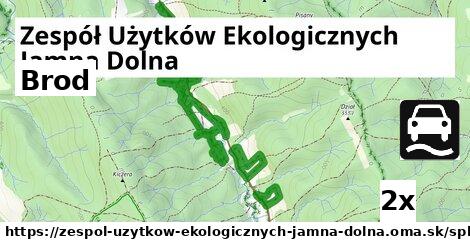 Brod, Zespół Użytków Ekologicznych Jamna Dolna