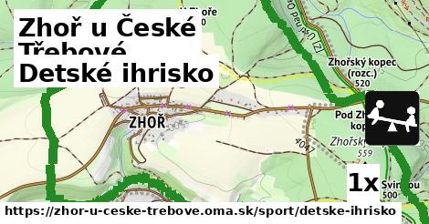 Detské ihrisko, Zhoř u České Třebové