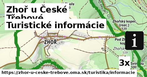 Turistické informácie, Zhoř u České Třebové