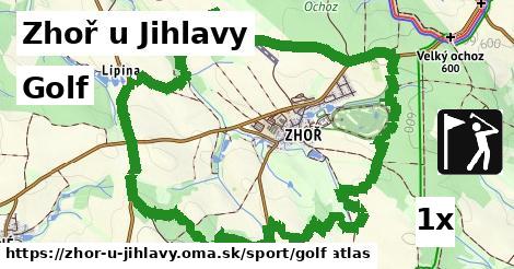 golf v Zhoř u Jihlavy