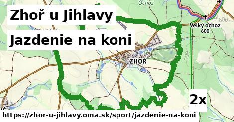 Jazdenie na koni, Zhoř u Jihlavy