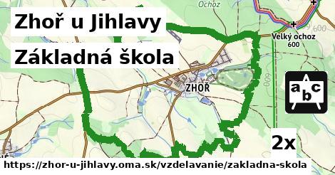 základná škola v Zhoř u Jihlavy