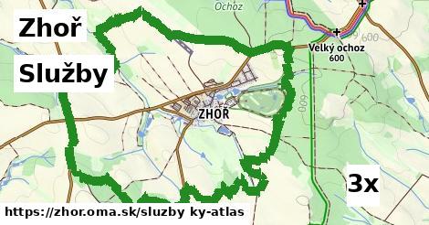 služby v Zhoř
