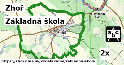 Základná škola, Zhoř