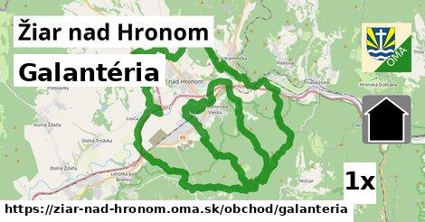 Galantéria, Žiar nad Hronom