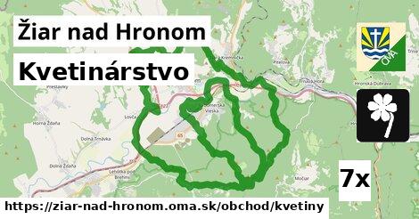 kvetinárstvo v Žiar nad Hronom