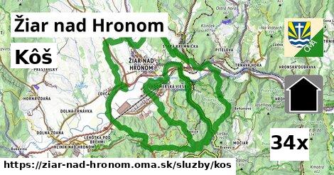 kôš v Žiar nad Hronom