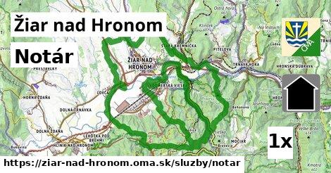 notár v Žiar nad Hronom