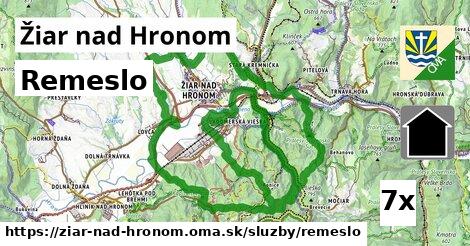 Remeslo, Žiar nad Hronom