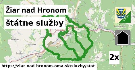 štátne služby v Žiar nad Hronom