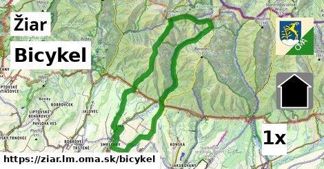 bicykel v Žiar, okres LM