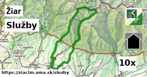 služby v Žiar, okres LM