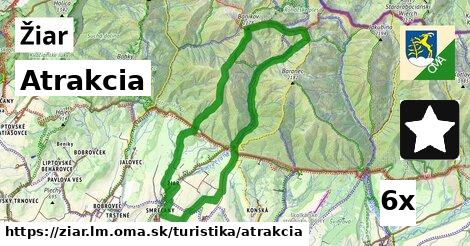 Atrakcia, Žiar, okres LM