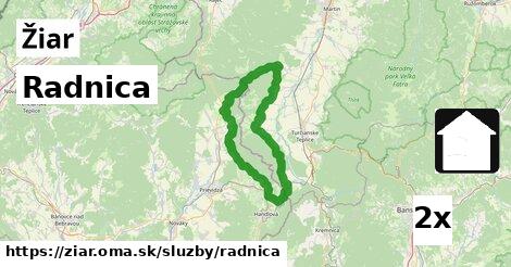 Radnica, Žiar