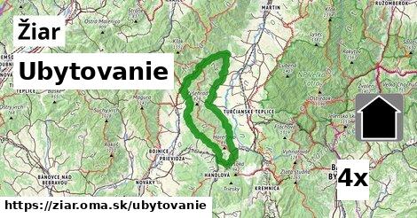 ubytovanie v Žiar