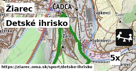 detské ihrisko v Žiarec