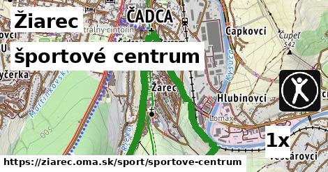 športové centrum, Žiarec