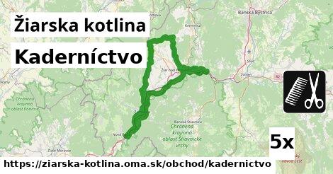 Kaderníctvo, Žiarska kotlina