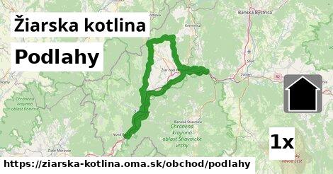 Podlahy, Žiarska kotlina