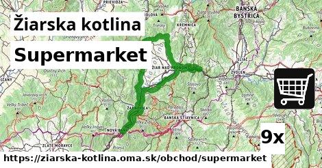 Supermarket, Žiarska kotlina