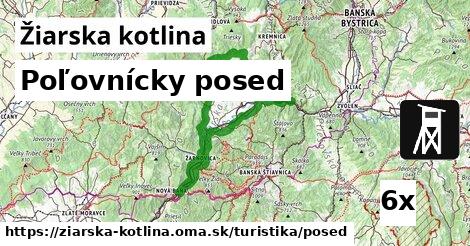 Poľovnícky posed, Žiarska kotlina