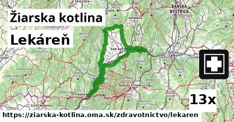 Lekáreň, Žiarska kotlina