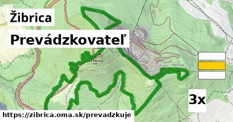 prevádzkovateľ v Žibrica