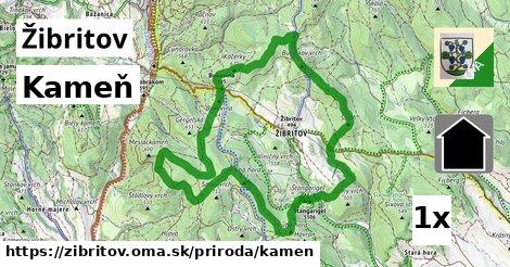 Kameň, Žibritov