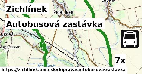 Autobusová zastávka, Žichlínek