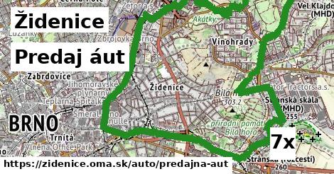 Predaj áut, Židenice