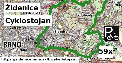 Cyklostojan, Židenice