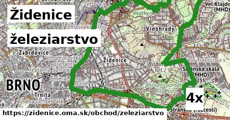 železiarstvo, Židenice