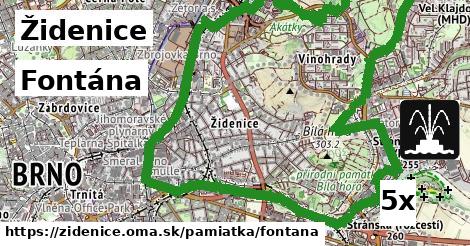 Fontána, Židenice