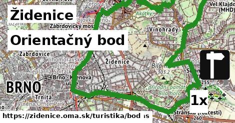 Orientačný bod, Židenice