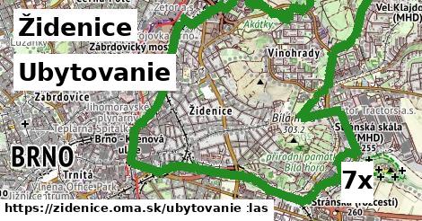 ubytovanie v Židenice