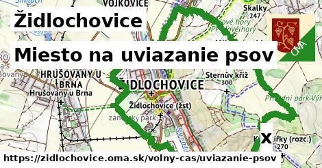 Miesto na uviazanie psov, Židlochovice