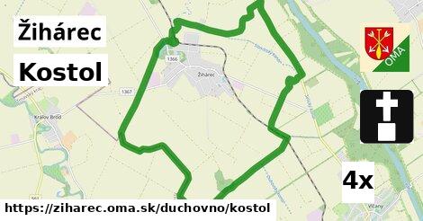 Kostol, Žihárec