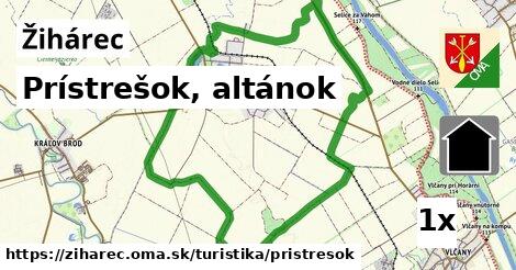 Prístrešok, altánok, Žihárec